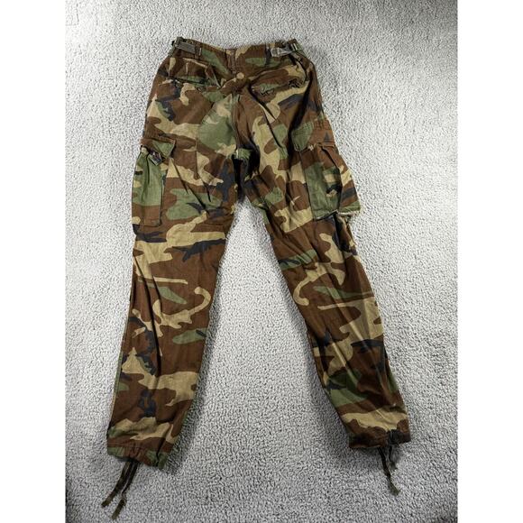Military‎ Combat Pants Men Small Woodland Camouflage Uniform Trouser - Picture 2 of 15